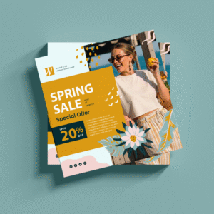 210mm Square Flyers