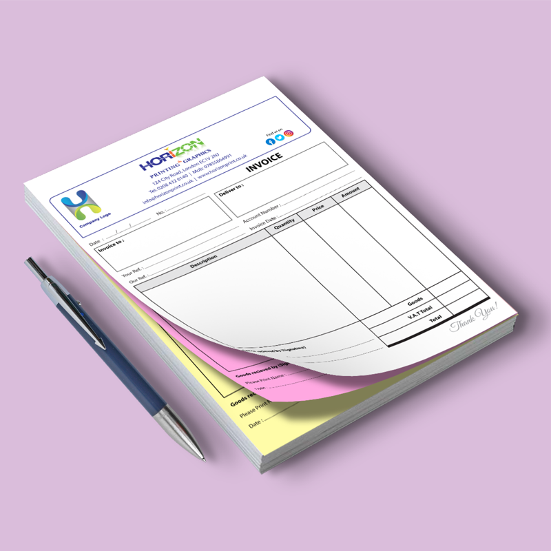 A4 Garage Services Invoice - Image 3