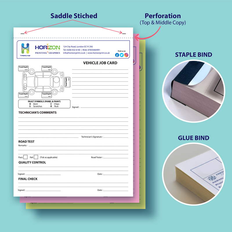 A4 Vehicle Job Card - Image 5
